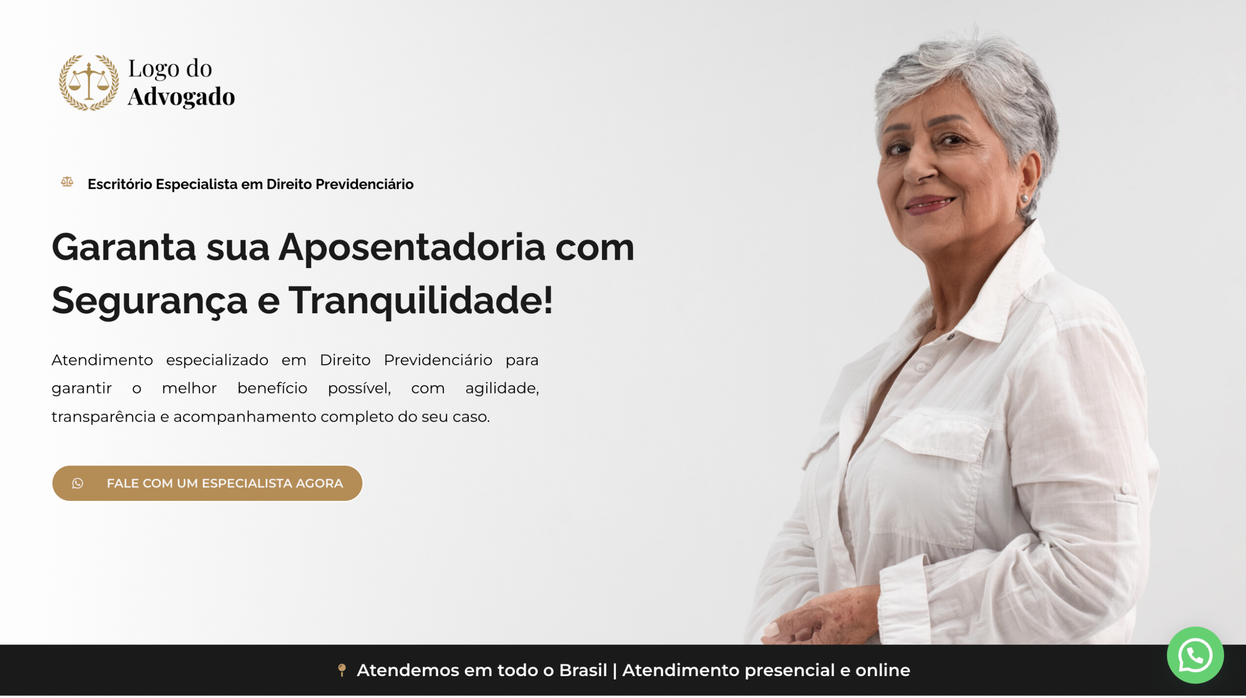 Landing Page Direito Previdenciário