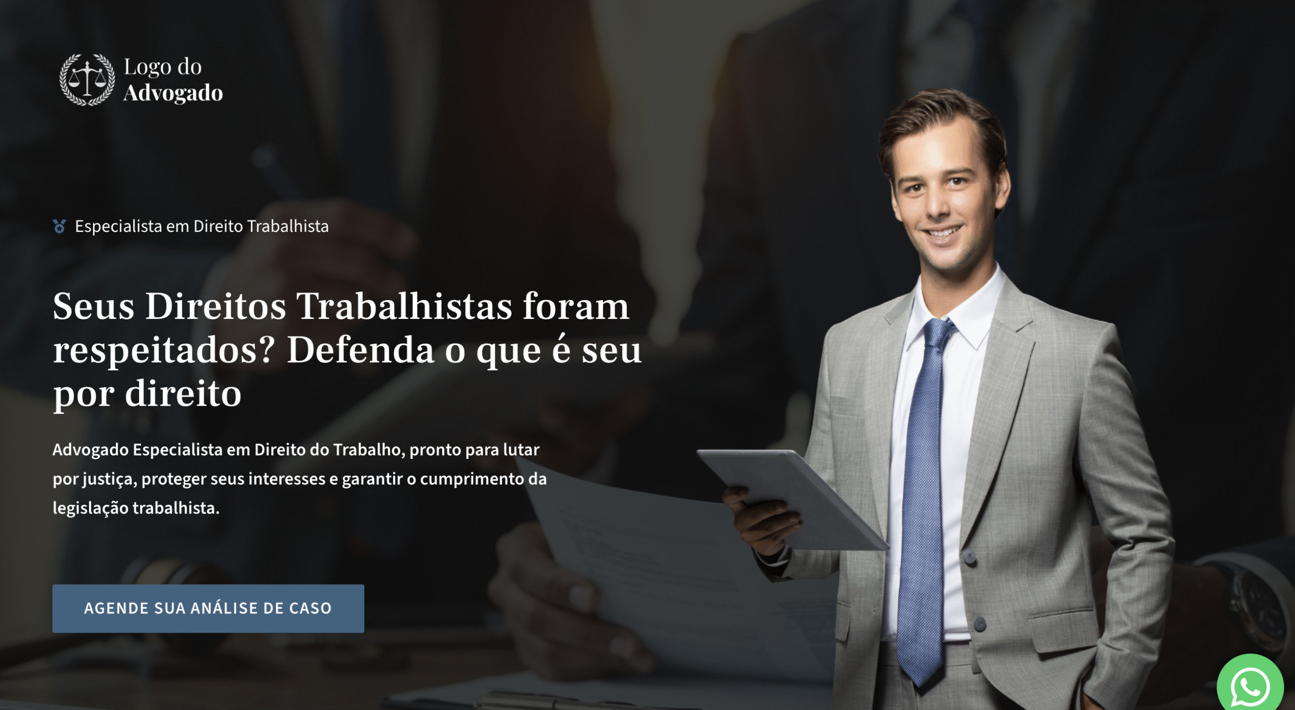 Landing Page Direito Trabalhista