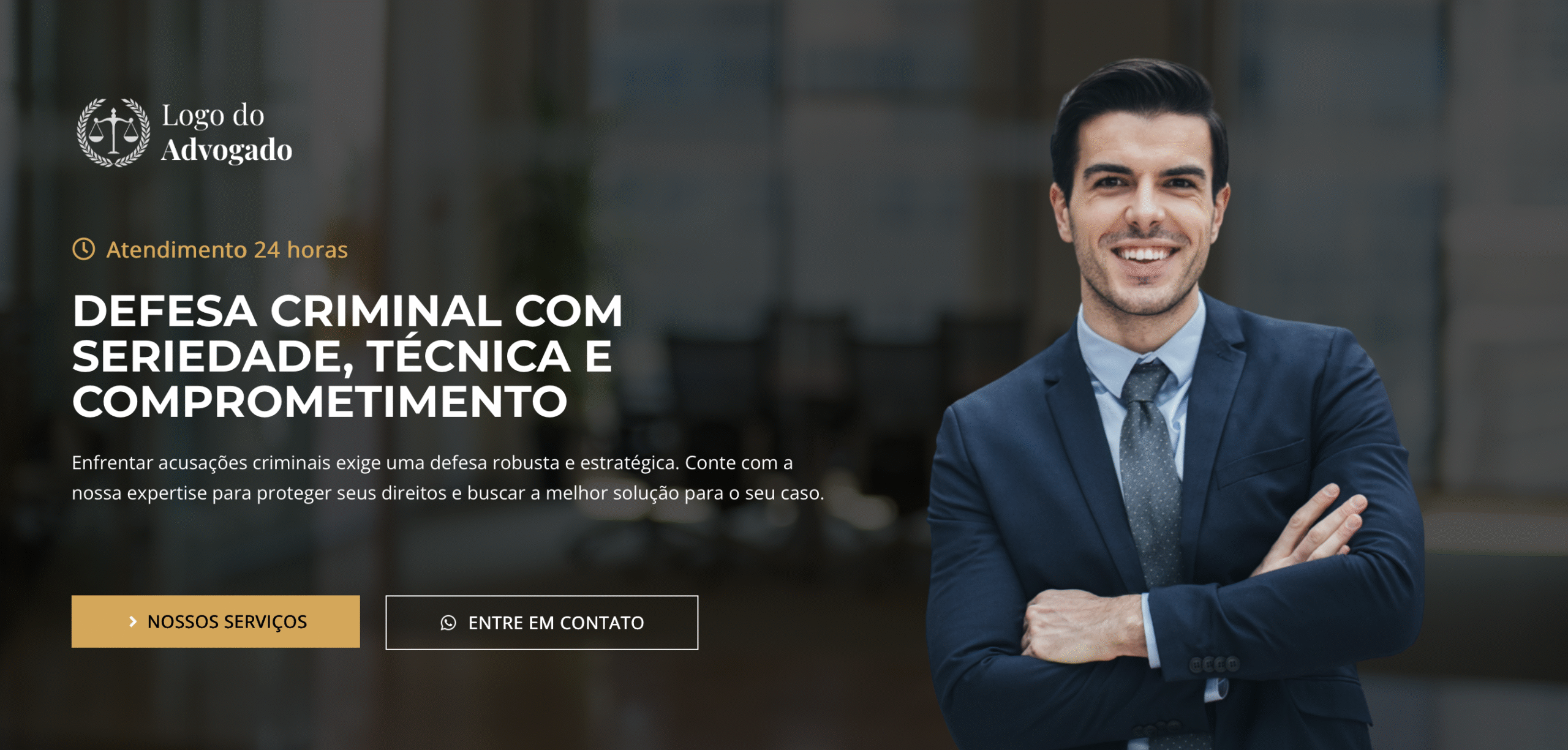 Landing Page Direito Criminal