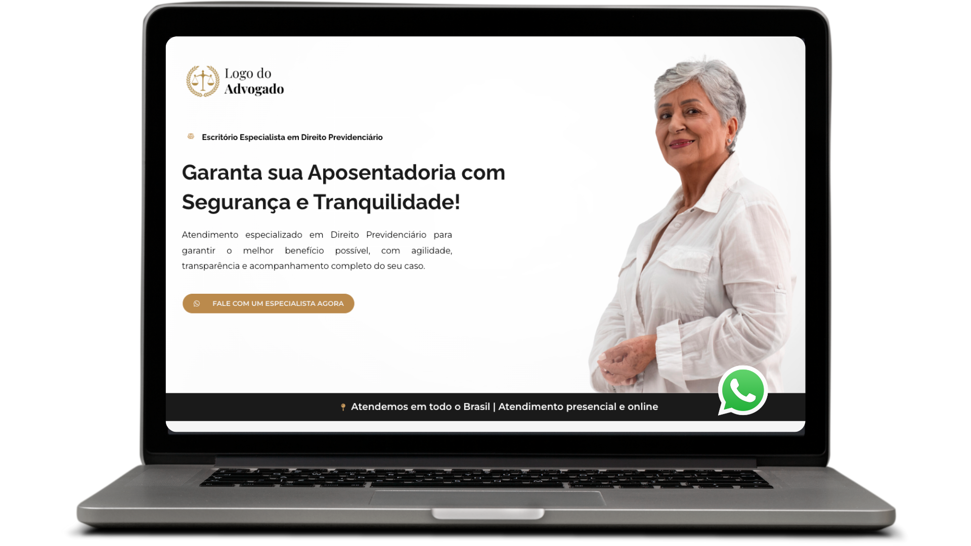landing page advogado
