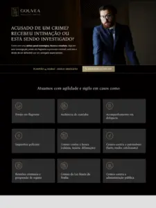Landing Page Direito Criminal