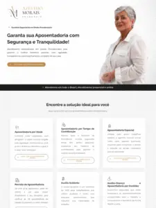 Landing Page Direito Previdenciário