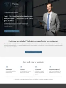 landing page direito trabalhista